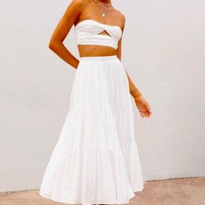 Brand new white set from princess Polly